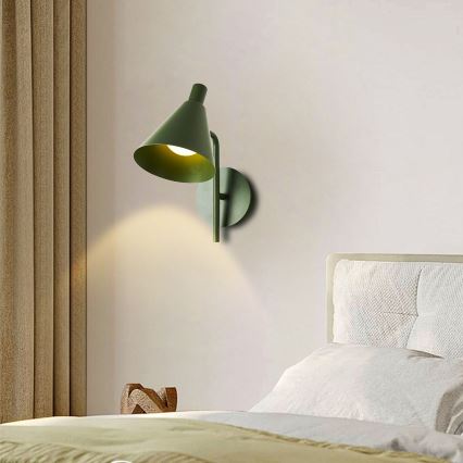 Brilagi - LED vägglampa LUCERA LED/3W/230V grön