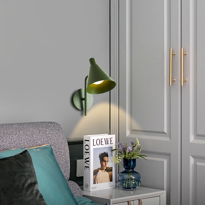 Brilagi - LED vägglampa LUCERA LED/3W/230V grön