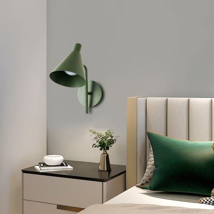 Brilagi - LED vägglampa LUCERA LED/3W/230V grön