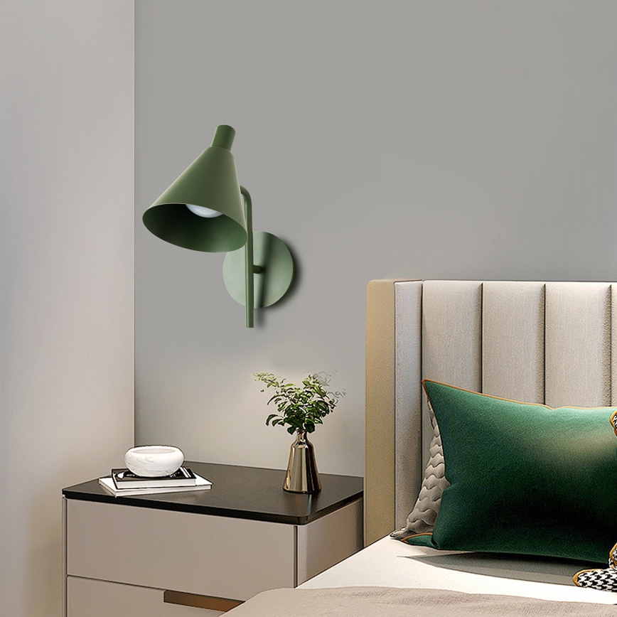 Brilagi - LED vägglampa LUCERA LED/3W/230V grön