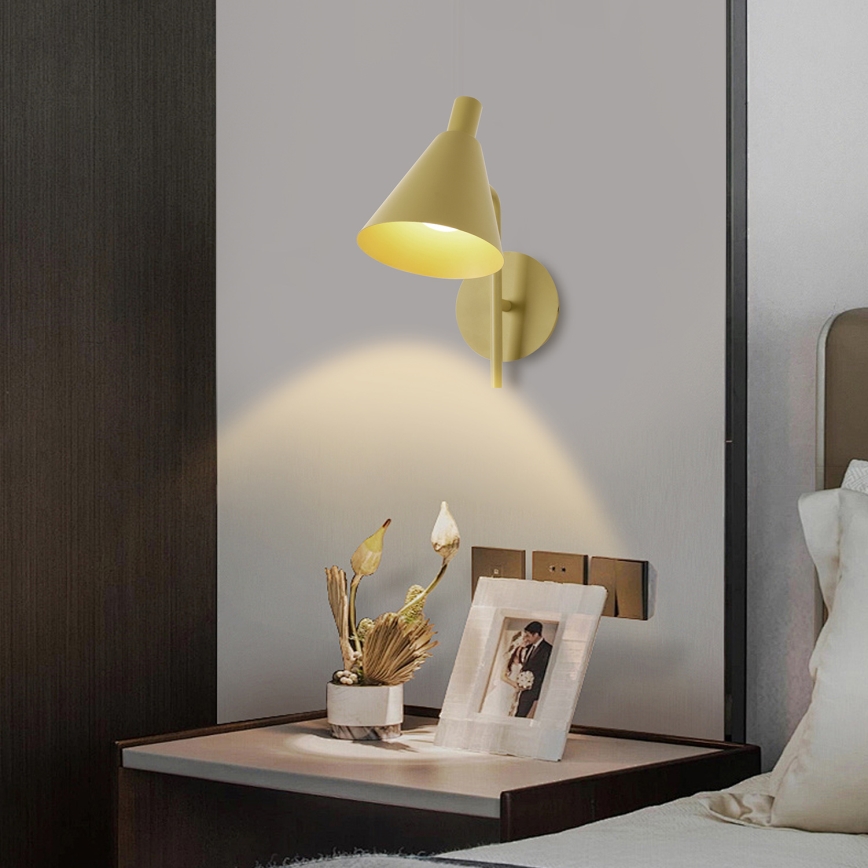 Brilagi - LED vägglampa LUCERA LED/3W/230V gul