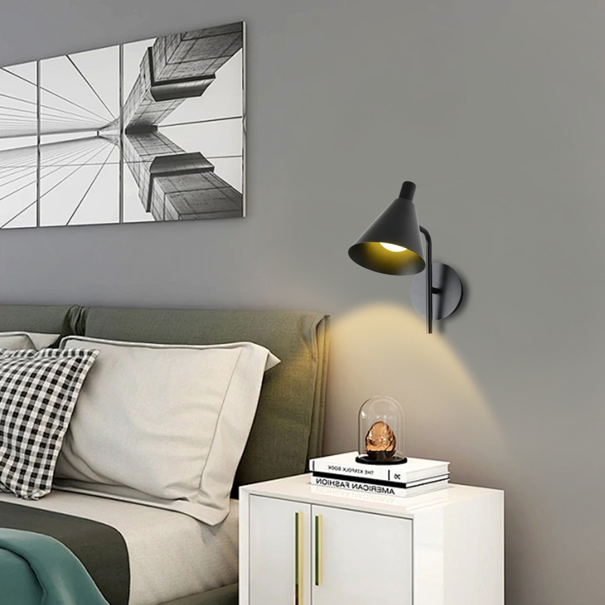 Brilagi - LED vägglampa LUCERA LED/3W/230V svart