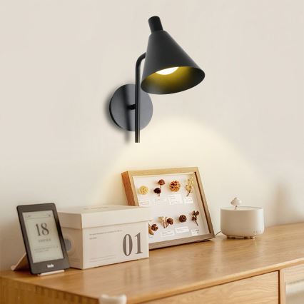 Brilagi - LED vägglampa LUCERA LED/3W/230V svart