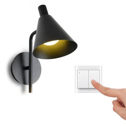 Brilagi - LED vägglampa LUCERA LED/3W/230V svart