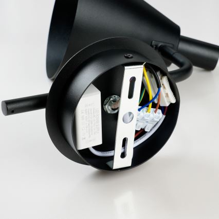 Brilagi - LED vägglampa LUCERA LED/3W/230V svart