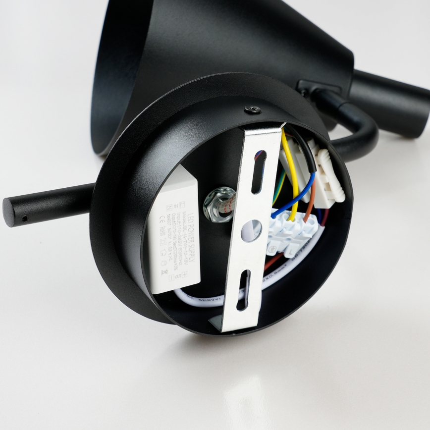 Brilagi - LED vägglampa LUCERA LED/3W/230V svart