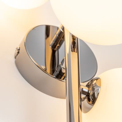 Brilagi - LED vägglampa MILLA 3xG9/3W/230V svart krom/vit