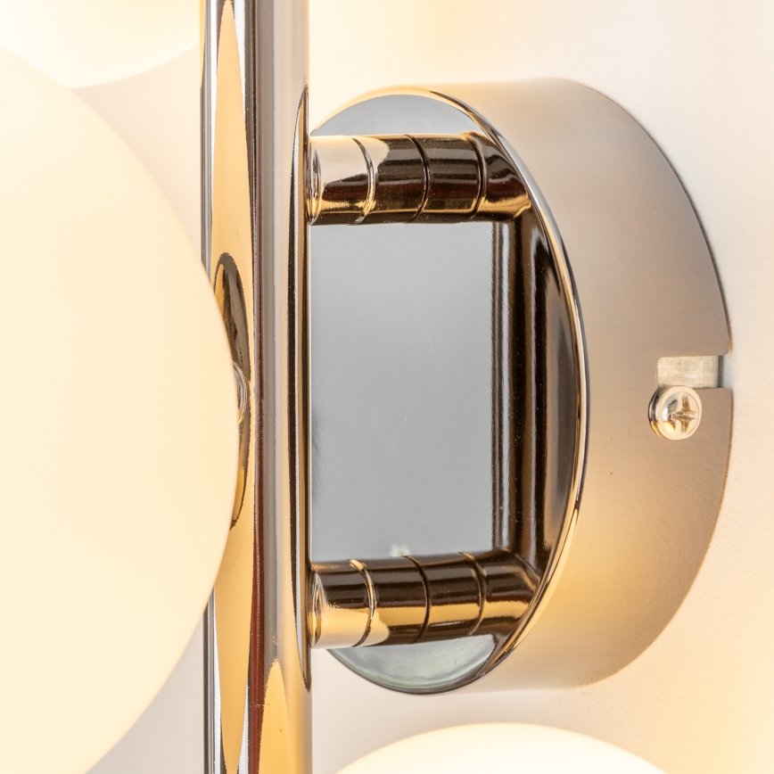 Brilagi - LED vägglampa MILLA 3xG9/3W/230V svart krom/vit