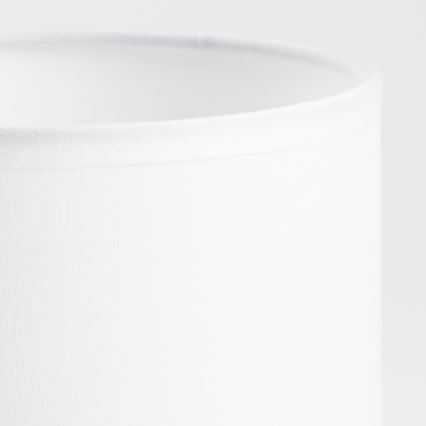 Brilagi - LED Flexibel vägglampa NUBILA 1xE27/25W/230V + LED/3W matt krom/vit