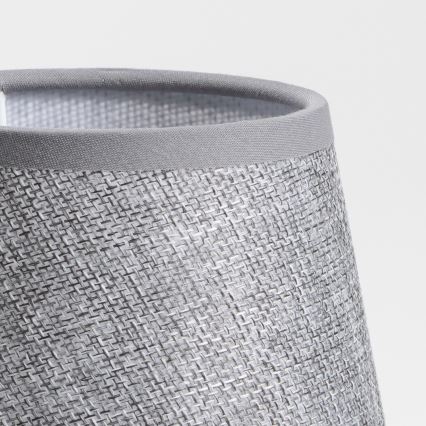 Brilagi - LED Flexibel vägglampa NUBILA 1xE27/25W/230V + LED/3W vit/grå