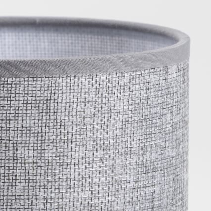 Brilagi - LED Flexibel vägglampa NUBILA 1xE27/25W/230V + LED/3W vit/grå