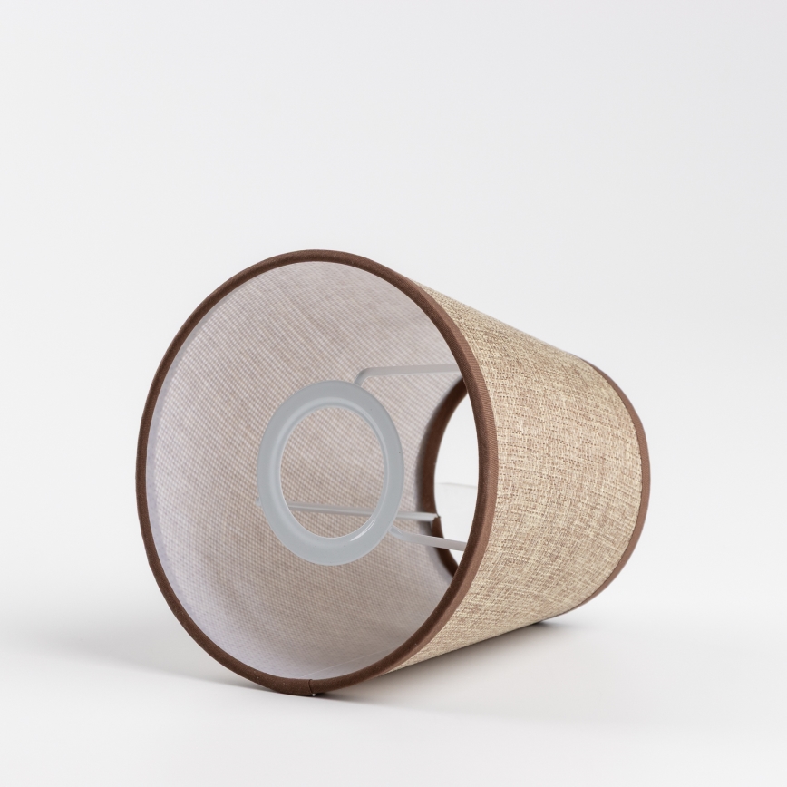 Brilagi - LED Flexibel vägglampa NUBILA WOOD 1xE27/25W/230V + LED/3W ek/brun