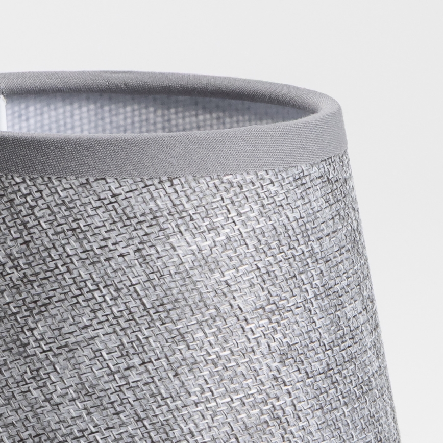 Brilagi - LED Flexibel vägglampa NUBILA WOOD 1xE27/25W/230V + LED/3W ek/grå