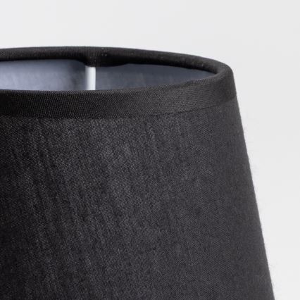 Brilagi - LED Flexibel vägglampa NUBILA WOOD 1xE27/25W/230V + LED/3W ek/svart