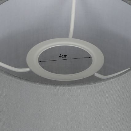 Brilagi - LED-flexibel vägglampa NUBILA WOOD 1xE27/25W/230V + LED/3W ek/svart/ljusgrå