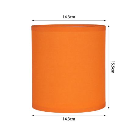Brilagi - LED flexibel vägglampa NUBILA WOOD 1xE27/25W/230V + LED/3W ek/vit/orange