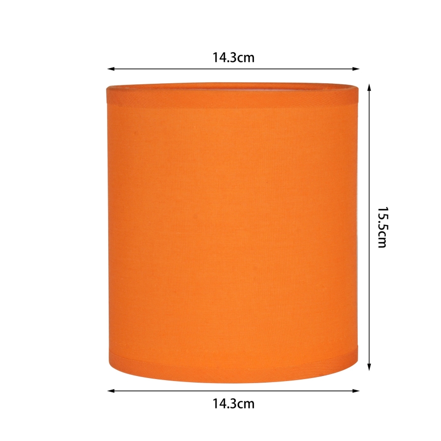 Brilagi - LED flexibel vägglampa NUBILA WOOD 1xE27/25W/230V + LED/3W ek/vit/orange