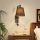 Brilagi - LED vägglampa RAYA 1xE14/40W/230V + LED/3W svart