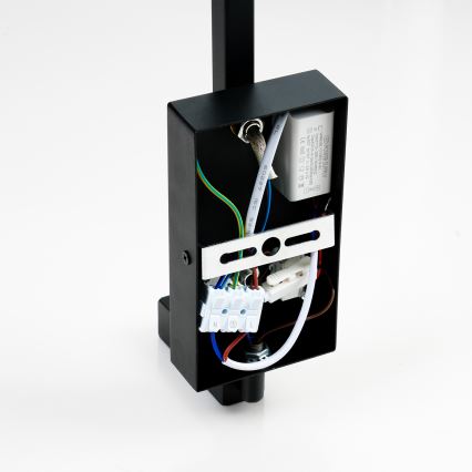 Brilagi - LED vägglampa RAYA 1xE14/40W/230V + LED/3W svart
