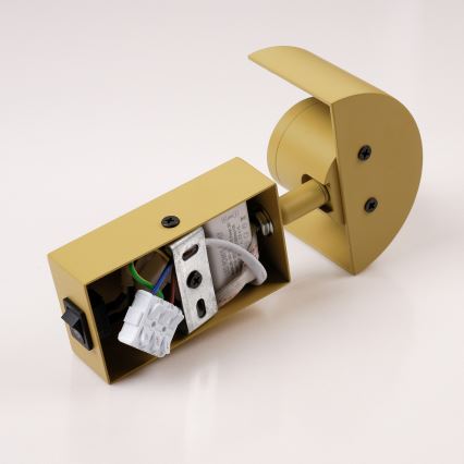 Brilagi - LED vägglampa VASTO LED/3W/230V gul