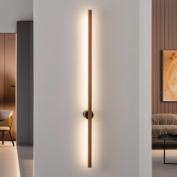 Brilagi - LED vägglampa WOODY LINE LED/7W/230V 4000K 60 cm ek/körsbär