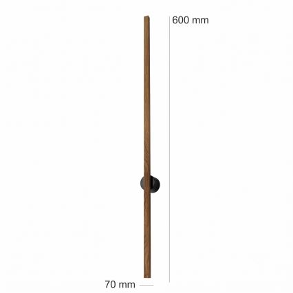 BRILAGI - LED-vägglampa WOODY LINE LED/7W/230V 4000K 60 cm ek/valnöt