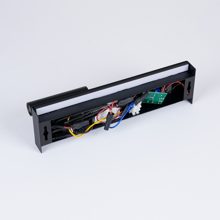 Brilagi - LED väggspot med USB-port NOCTIS LED/3W/230V + LED/9W svart