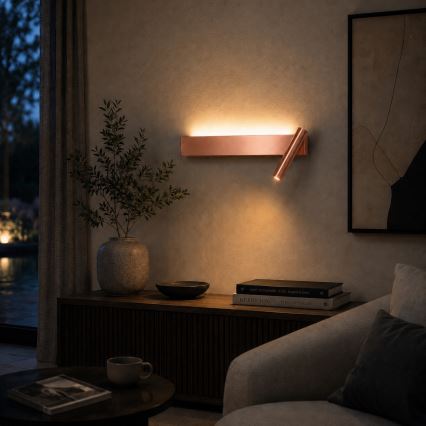 BRILAGI - LED-väggspott ARLIX LED/3W/230V + LED/7W brons CRI 90