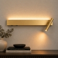 BRILAGI - LED väggspot ARLIX LED/3W/230V + LED/7W guldfinish CRI 90