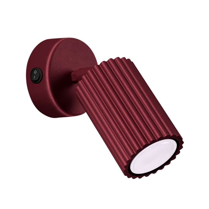Brilagi - LED väggspot CRESTO 1xGU10/10W/230V bordeaux