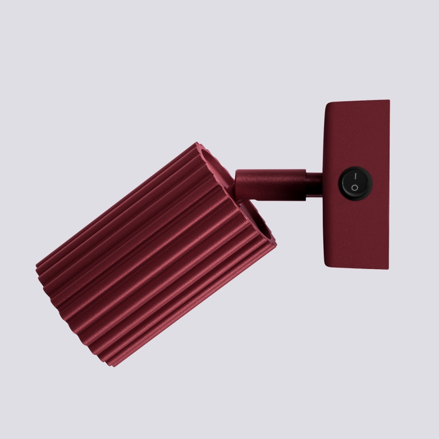 Brilagi - LED väggspot CRESTO 1xGU10/10W/230V bordeaux