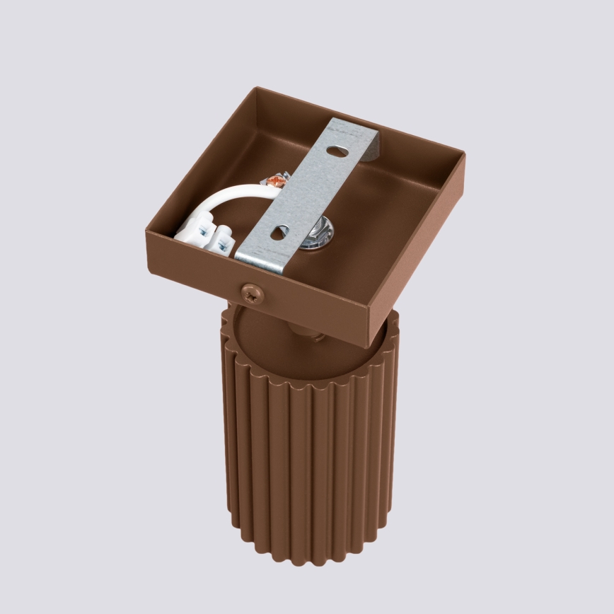 Brilagi - LED väggspot CRESTO 1xGU10/10W/230V, brun