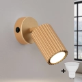 Brilagi - LED-väggspot CRESTO 1xGU10/10W/230V guldfinish