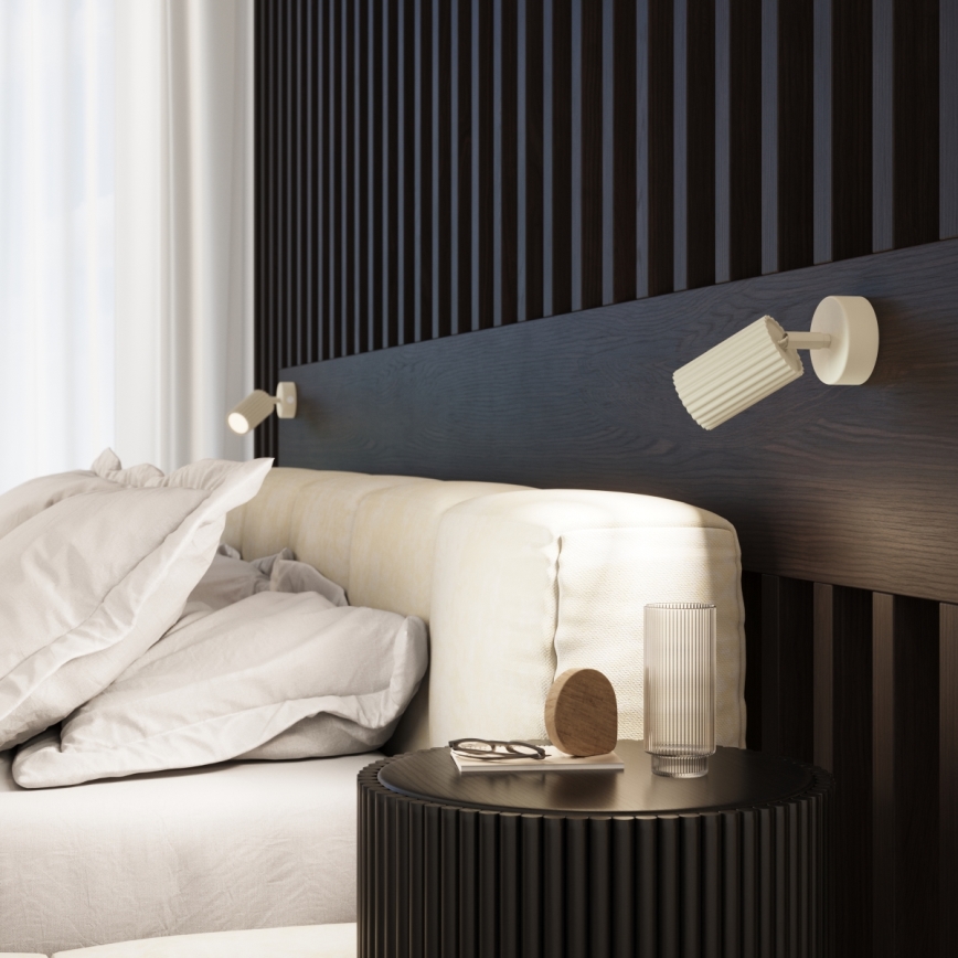 Brilagi - LED väggspot CRESTO 1xGU10/10W/230V krämfärgad