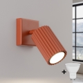 BRILAGI - LED väggspot CRESTO 1xGU10/10W/230V orange