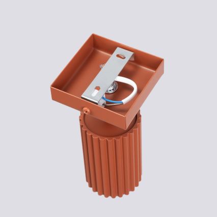 Brilagi - LED väggspot CRESTO 1xGU10/10W/230V röd