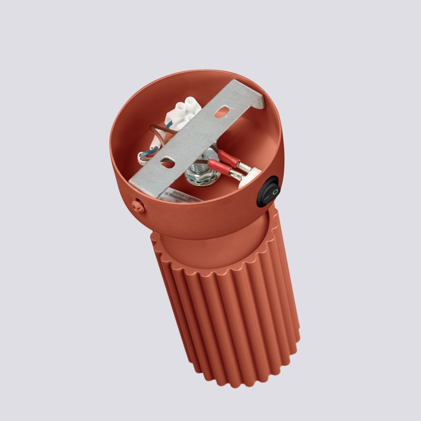 Brilagi - LED-väggspot CRESTO 1xGU10/10W/230V röd