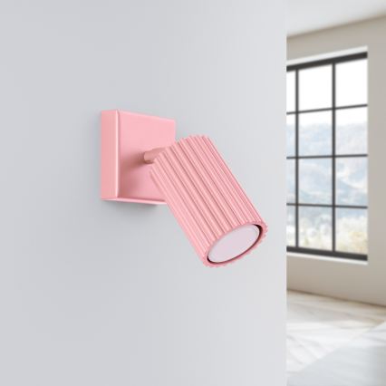 Brilagi - LED väggspot CRESTO 1xGU10/10W/230V rosa