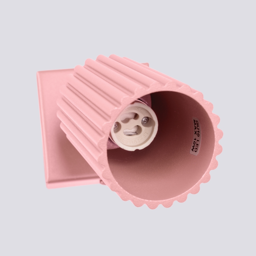 Brilagi - LED väggspot CRESTO 1xGU10/10W/230V rosa