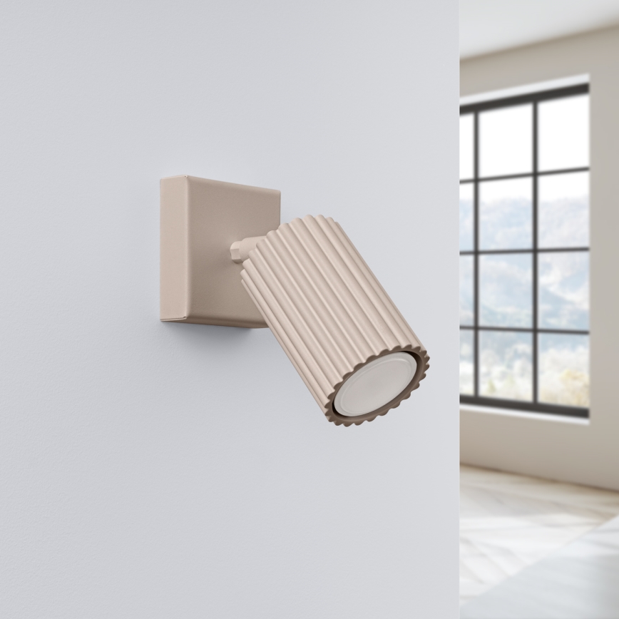 Brilagi - LED väggspot CRESTO 1xGU10/10W/230V taupe