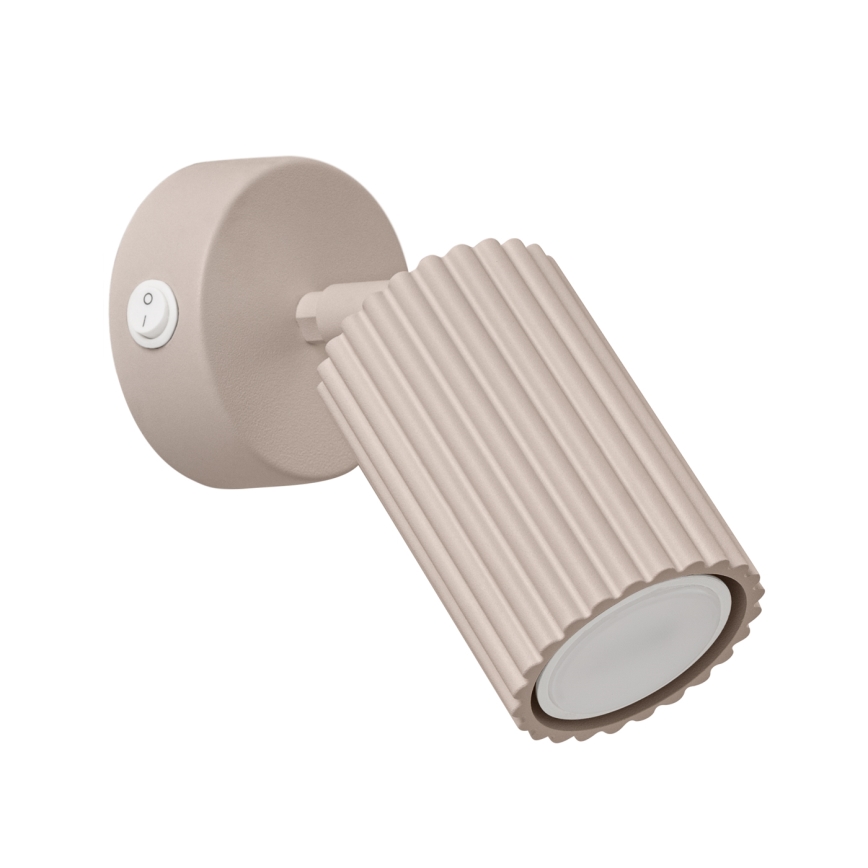 Brilagi - LED väggspot CRESTO 1xGU10/10W/230V taupe