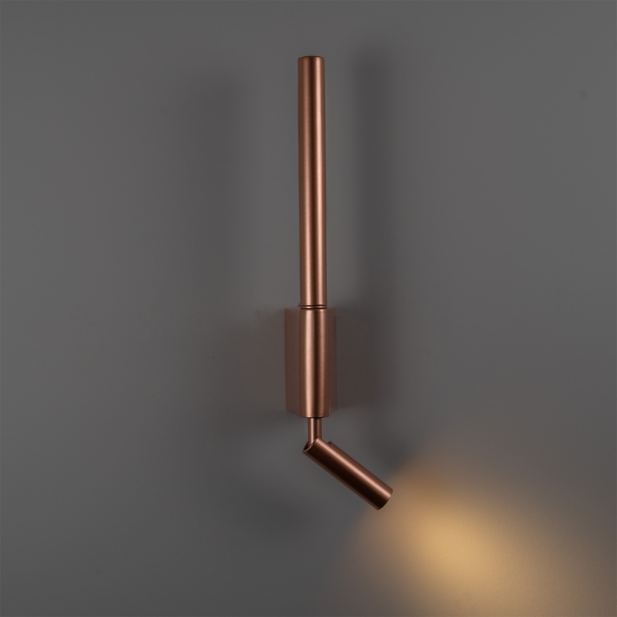 BRILAGI - VIXON LED väggspotlight LED/3W/230V + LED/5W, brons, CRI 90