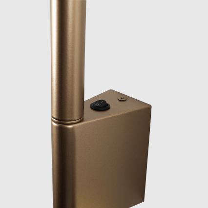 BRILAGI - VIXON LED väggspotlight LED/3W/230V + LED/5W, brons, CRI 90