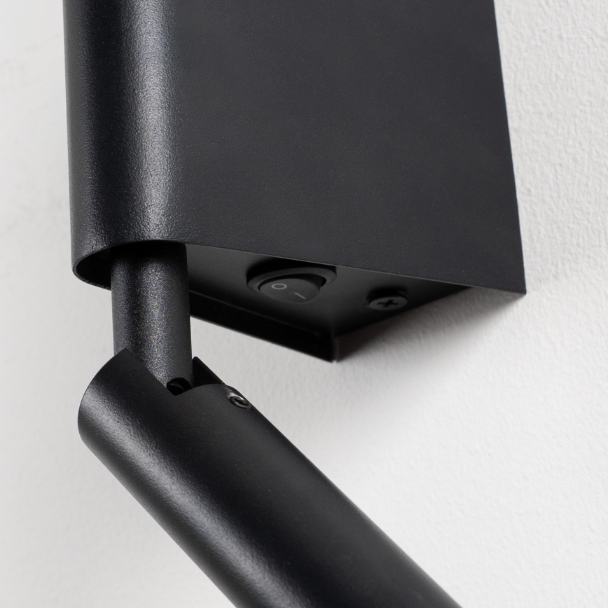 BRILAGI - LED väggspot VIXON LED/3W/230V + LED/5W svart CRI 90