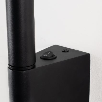 BRILAGI - LED väggspot VIXON LED/3W/230V + LED/5W svart CRI 90