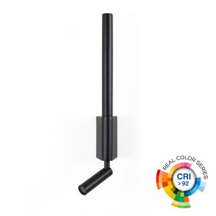 BRILAGI - LED väggspot VIXON LED/3W/230V + LED/5W svart CRI 90
