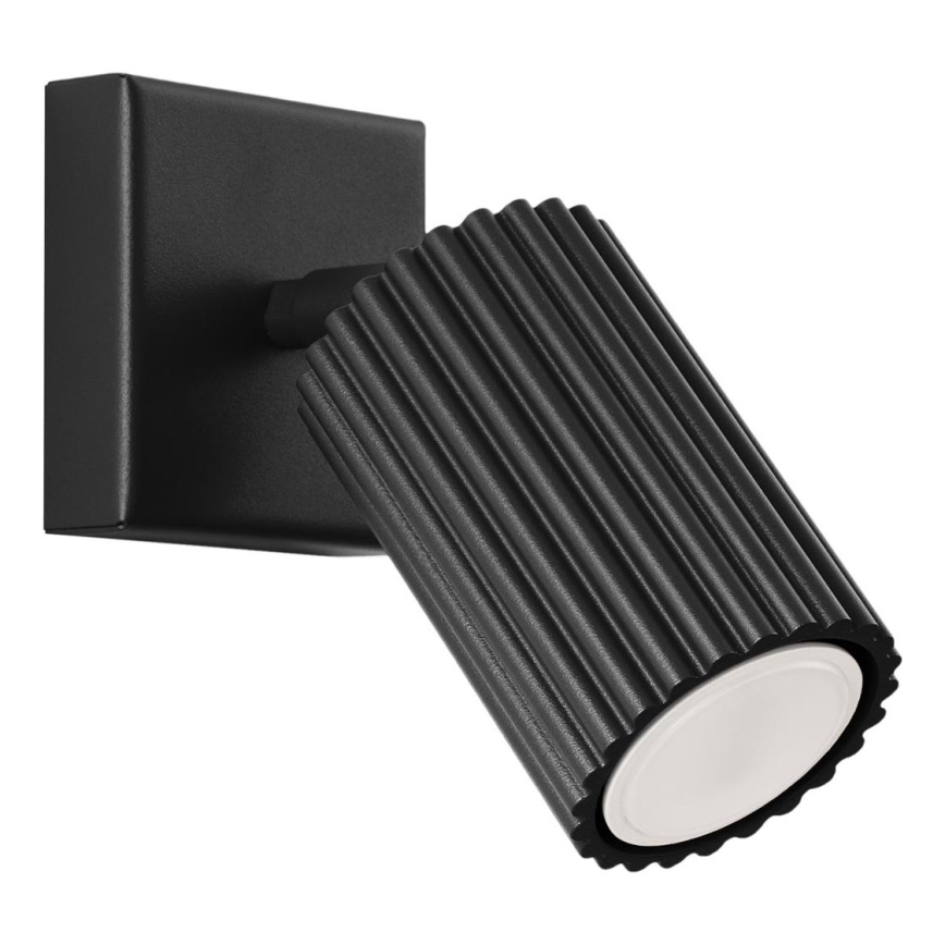 Brilagi - LED väggspotlight CRESTO 1xGU10/10W/230V svart