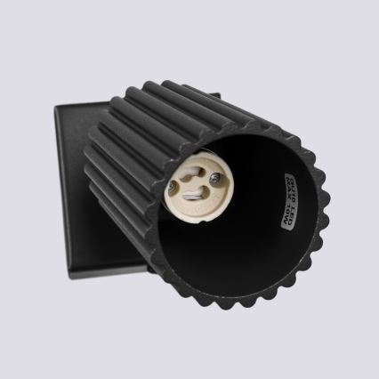 Brilagi - LED väggspotlight CRESTO 1xGU10/10W/230V svart