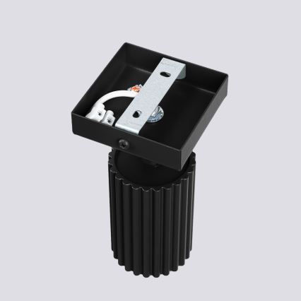 Brilagi - LED väggspotlight CRESTO 1xGU10/10W/230V svart