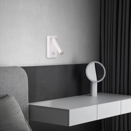 Brilagi - LED väggspotlight MAYA 1xG9/7W/230V vit